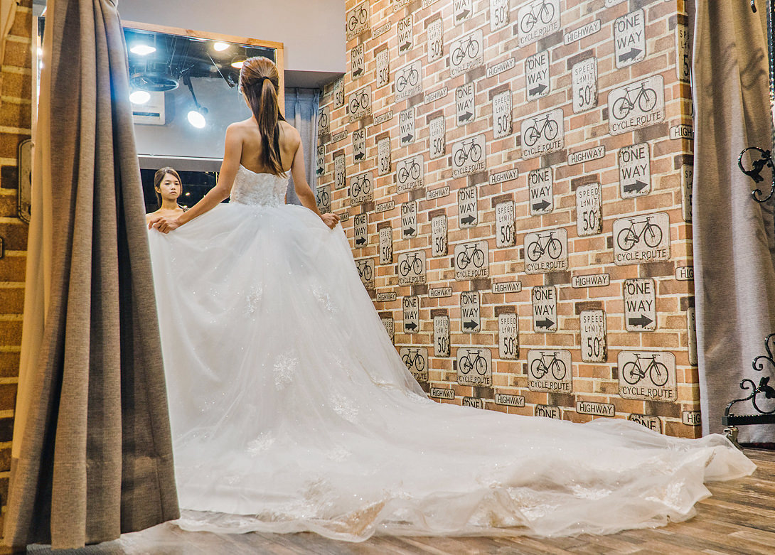 [Wedding]幸福感婚紗攝影工作室-CP值超高台北婚紗禮服出租!平價樣式選擇超多! @美食好芃友