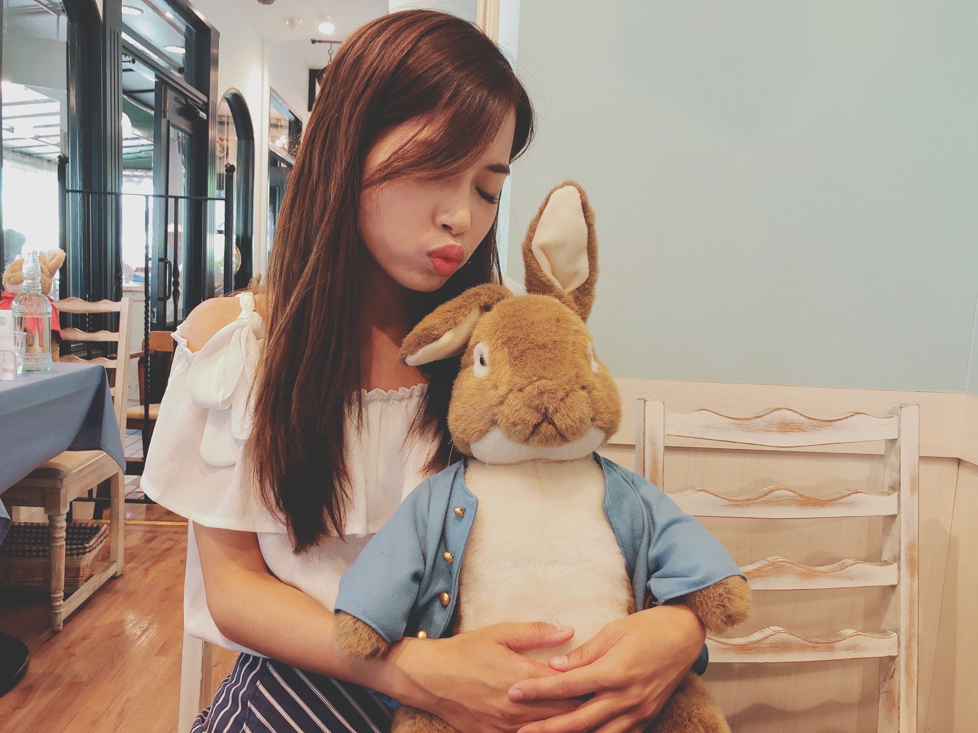 [東京美食推薦]彼得兔花園咖啡餐廳-跟彼得兔來場浪漫花園約會吧! @美食好芃友