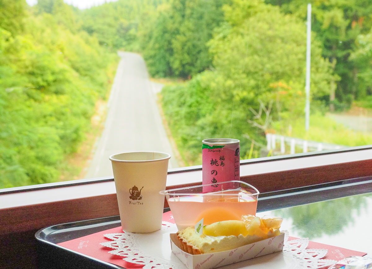 [福島旅遊推薦]FruiTea福島號-奔馳的咖啡廳~福島期間限定甜點愉快列車 @美食好芃友