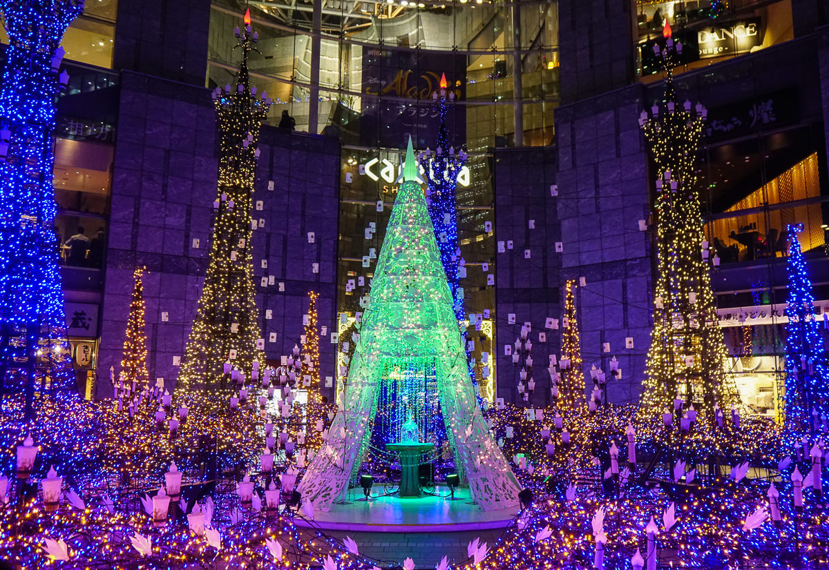 [東京聖誕點燈]惠比壽花園廣場-惠比壽站日劇經典取景場景~來走一趟夢幻聖誕大道 @美食好芃友