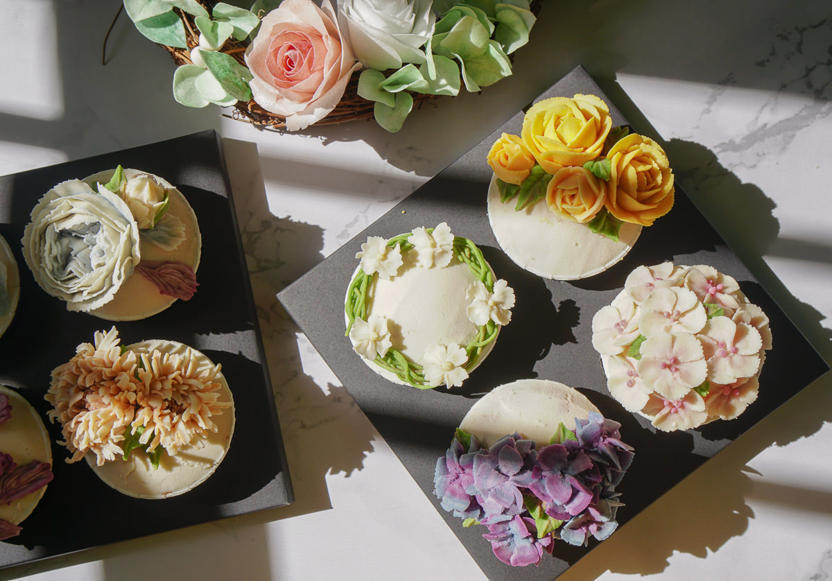 [高雄韓式擠花]Jenny Smile Cake-蛋糕上的夢幻花園~韓式豆沙擠花蛋糕教學/客訂蛋糕推薦 @美食好芃友