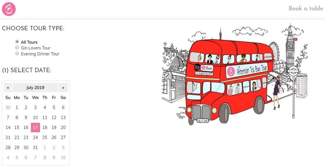 [英國倫敦美食]B Bakery Bus Tour-最華麗倫敦下午茶!帥哥坐陪搭巴士吃浮誇午茶 @美食好芃友
