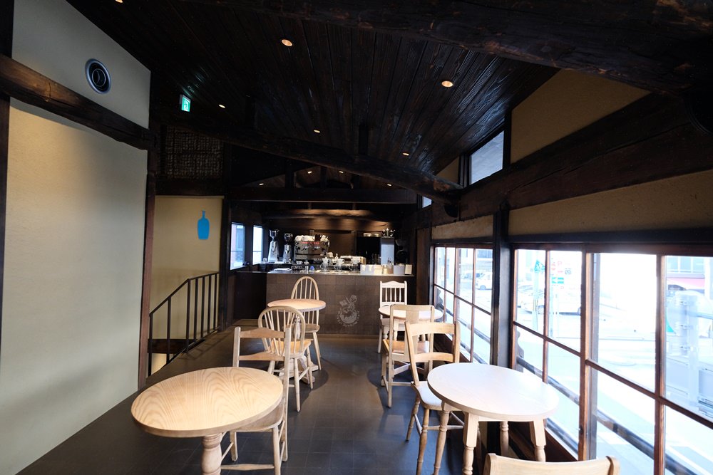 [京都美食]Blue Bottle京都六角-藍瓶咖啡京都2號店~百年自行車鋪老店的迷人風采 @美食好芃友