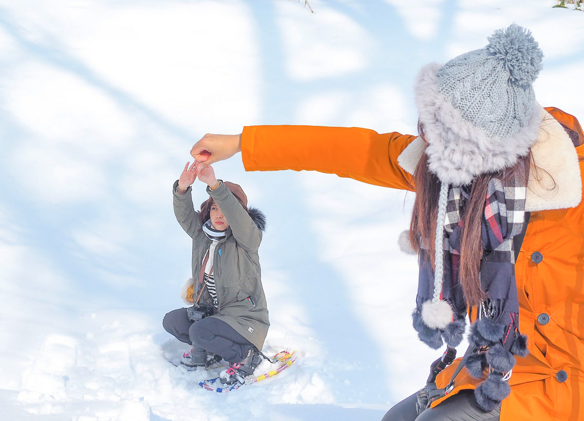 [北海道道東]北海道雪中健行-標津町ポー川史跡自然公園~不滑雪的有趣雪地體驗! @美食好芃友