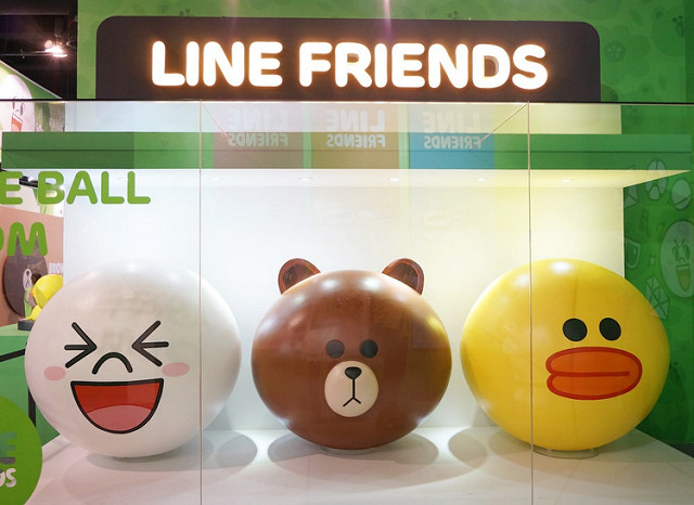 [台北]與Line貼圖們近距離互動-LINE FRIENDS互動樂園! @美食好芃友
